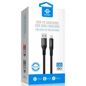 6A İphone Hızlı Şarj Kablosu Arbaks ARB-306