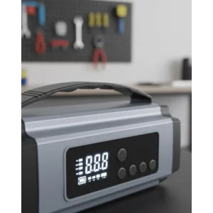 Acil Durumlar İçin Çok Fonksiyonlu Araç Akü Takviyesi Hava Kompresörü ve Güç Kaynağı