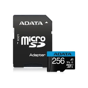 ADATA 256GB PREMIER MICROSDXC UHS-I CLASS10 V10 AUSDX256GUICL10A1-RA1