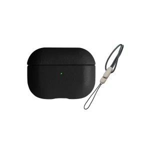 Airpods 3 (3.nesil) 405 Deri Kılıf - Siyah