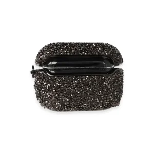 Airpods Pro (1.nesil) Mira Taşlı Kılıf - Siyah