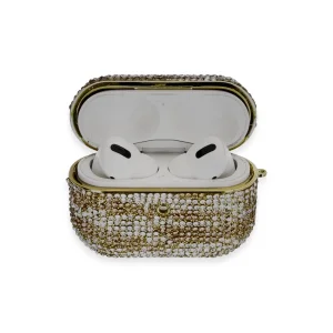 Airpods Pro 2 (2.nesil) Klor Taşlı Kılıf - Desen 6