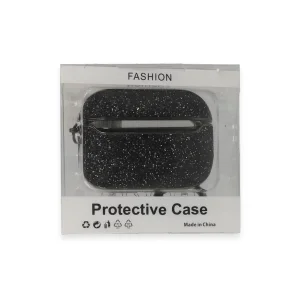 Airpods Pro 2 (2.nesil) Spell Simli Kılıf - Siyah