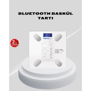 Akıllı Bluetooth Tartı – 8 Farklı Ölçüm Verisi, Otomatik Kişi Tanıma