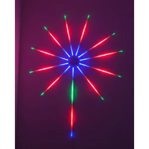 Akıllı RGB LED Havai Fişek Duvar Lambası Kumandalı ve Uygulama Kontrollü