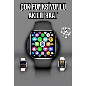 Akıllı Saat Amoled Ekran GPS ve Uyku Takibi Bluetooth Bağlantılı