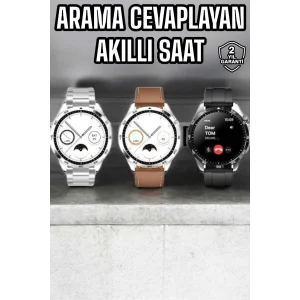Akıllı Saat Bildirim Görme Sesli Görüşme Çoklu Kordon GPS Takibi