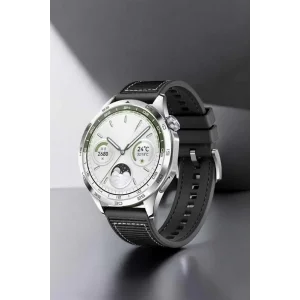 Akıllı Saat Metal Kordonlu GPS ve NFC Uyumlu Arama Cevaplayan