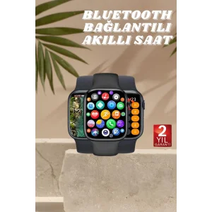 Akıllı Saat Nabız Ölçebilen Adımsayar Kalori Hesaplama Tema Değiştirme GPS Uyumlu
