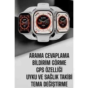 Akıllı Saat Nabız Ölçebilen Yeni Nesil GPS ve Adımsayar Özelliği