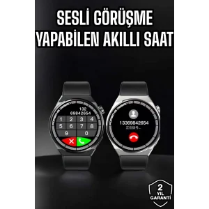 Akıllı Saat Nabız Sensörlü Bildirim Görebilen Spor Modları GPS Takibi
