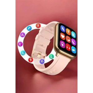 Akıllı Saat Sesli Görüşme Bildirim Görme Uyku ve Sağlık Takibi