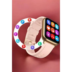 Akıllı Saat Sesli Görüşme Bildirim Görme Uyku ve Sağlık Takibi