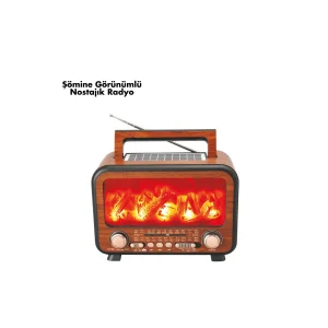 Alev Efektli Bluetooth Hoparlör