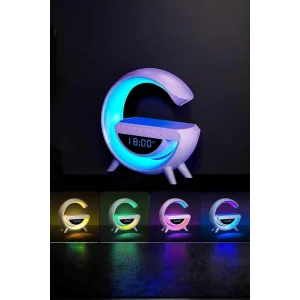 Android Uyumlu Akıllı Bluetooth Hoparlör Kablosuz Şarj Cihazı Standı