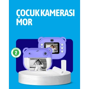Anında Baskı Özellikli Çocuk Kamerası