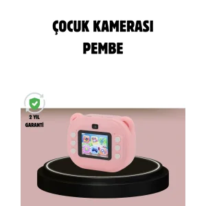 Anında Baskı Özellikli Şipşak Kamera 24MP HD Çift Lensli ve 32GB Hafızalı