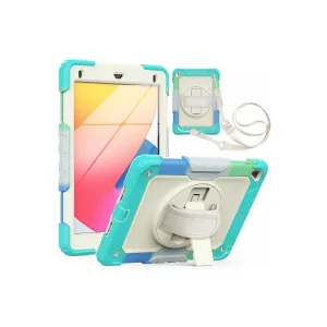 Apple İpad 5 Air 9.7 Kılıf Tablet Rainbow Kapak - Turkuaz