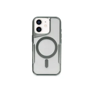 Apple İphone 11 Kılıf Boyi Magsafe Silikon Kapak - Yeşil