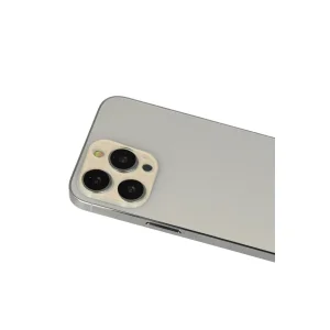 Apple İphone 12 Pro Rainbow Kamera Lens Koruma Cam - Gold