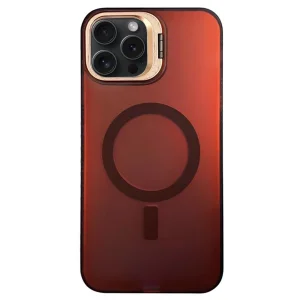 Apple İphone 14 Pro Max Primera Magsafe Standlı Kapak - Bordo