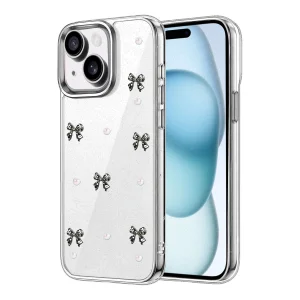 Apple İphone 15 Plus Fiyonk Desenli Kapak - Desen 8