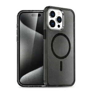 Apple İphone 15 Pro Kılıf  Magsafe Kapak - Siyah