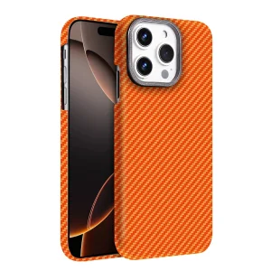 Apple İphone 15 Pro Max Vega Magsafe Kapak - Turuncu