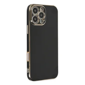 Apple İphone 16 Pro Max Kılıf Volet Silikon - Siyah