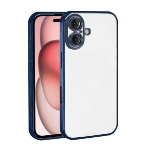 Apple İphone 17 Razer Lensli Silikon - Lacivert