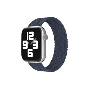 Apple Watch 38mm Ayarlı Solo Silikon Kordon (saat Değildir) - Lacivert