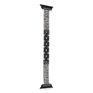 Apple Watch 38mm Live Taşlı Kordon - Siyah