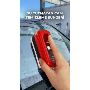 Araç Camı İçin Su Tutmayan Temizleme Süngeri 2li Set