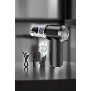 Araç İçi Süpürge Filtreli Şarjlı Süpürge Vakumlu Yıkanabilir