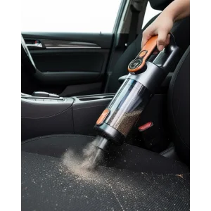 Araç İçi Uyumlu Şarjlı El Süpürgesi Dar Alan Temizlik Aparatlı