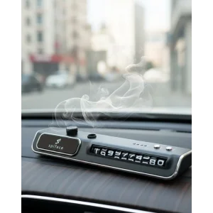 Araç Ön Cam Nemlendirici Telefon Numarası Gösterme Aparatı LED Işıklı