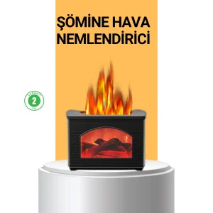 Aromaterapi Destekli Ultrasonik Nemlendirici USB Bağlantılı Sessiz Model