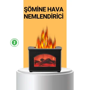 Aromaterapi Destekli Ultrasonik Nemlendirici USB Bağlantılı Sessiz Model