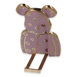 Astro Stand Ayıcık Desenli - Mor