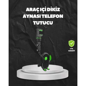 Ayarlanabilir Dikiz Aynası Telefon Tutucu Sağlam ve Şık Tasarım