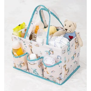 Baby Kullanımı Kolay Desenli Taşınabilir Bakım Çantası (yeşil)