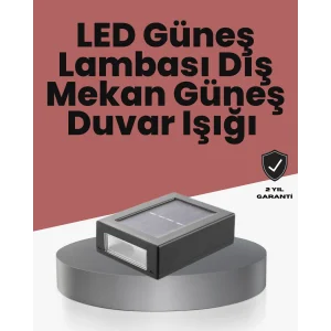 Bahçe ve Balkon İçin Güneş Enerjili Lamba