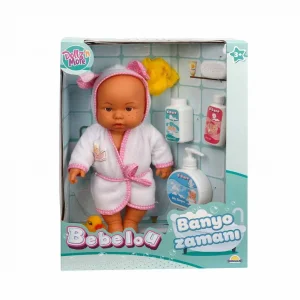 Bebelou Banyo Zamanı Bebek Seti 35 Cm