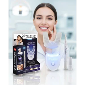 Beyazlatma Kalemli LED Diş Parlatma Seti