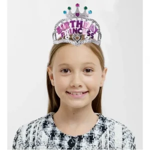 Birthday Princess Yazılı Çocuk Parti Tacı