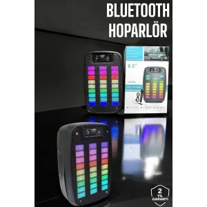 Bluetooth  Hoparlör Mikrofonlu Speaker Taşınabilir Şarjlı