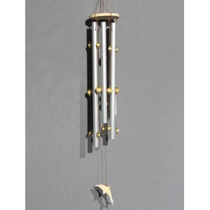 Boncuklu Metal Rüzgar Çanı 3dıarta-28