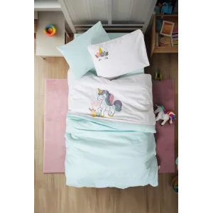 Box Punch Nakışlı Bebek Nevresim Takımı Dolly