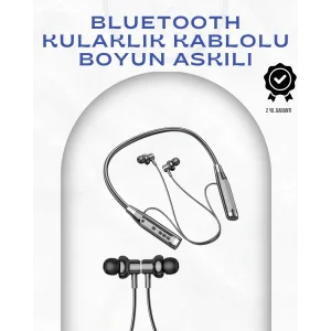 Boyun Askılı Kablosuz Kulaklık – 120 Saat Kesintisiz Müzik Keyfi