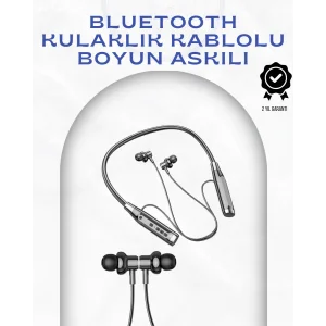 Boyun Askılı Kablosuz Kulaklık – 120 Saat Kesintisiz Müzik Keyfi
